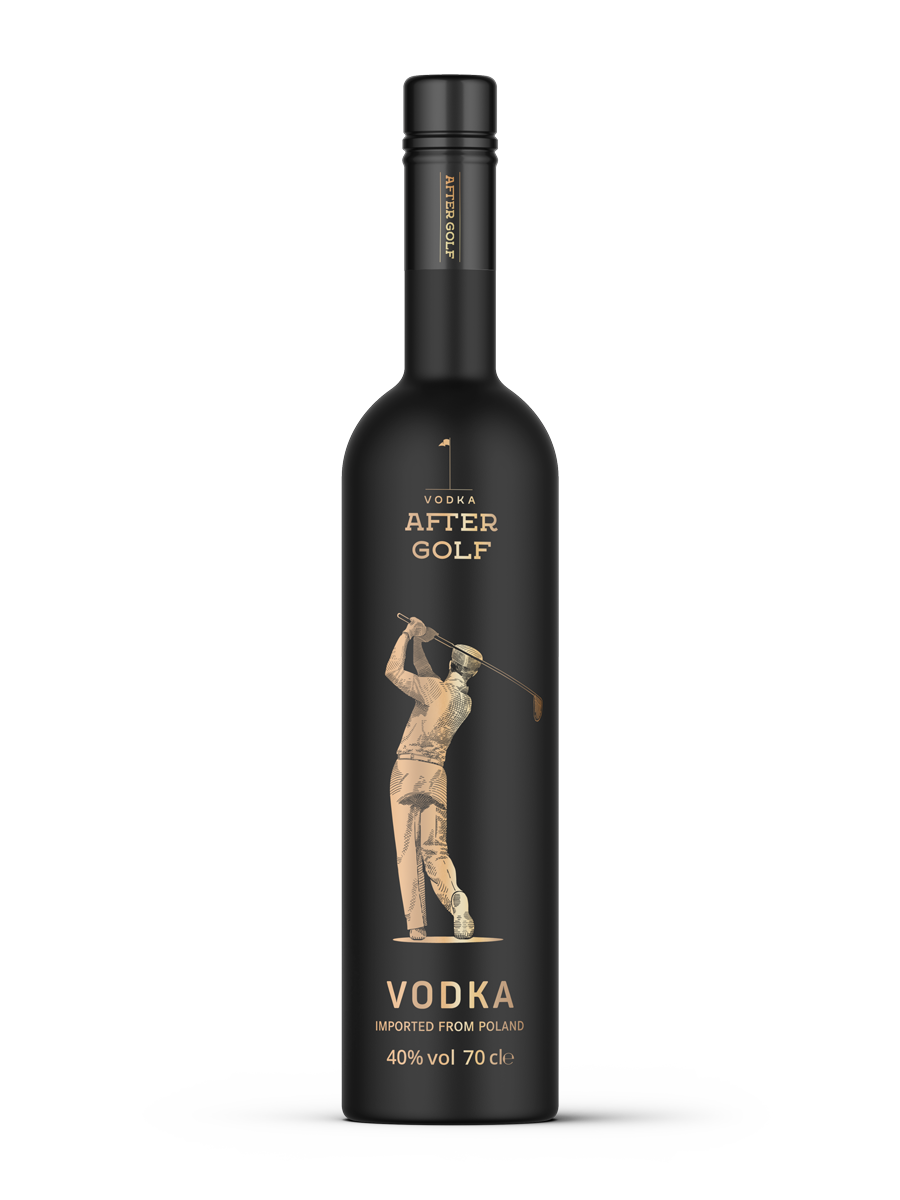Butelka Vodka After Golf