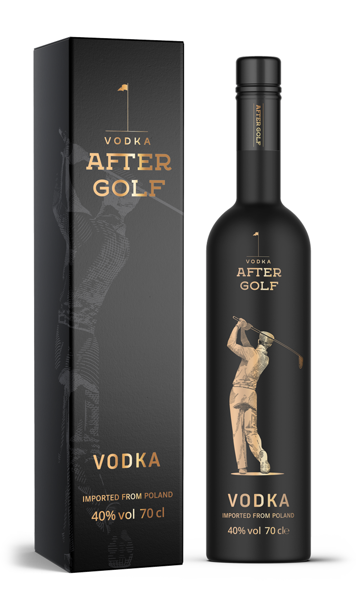 Vodka After Golf w luksusowym pudełku